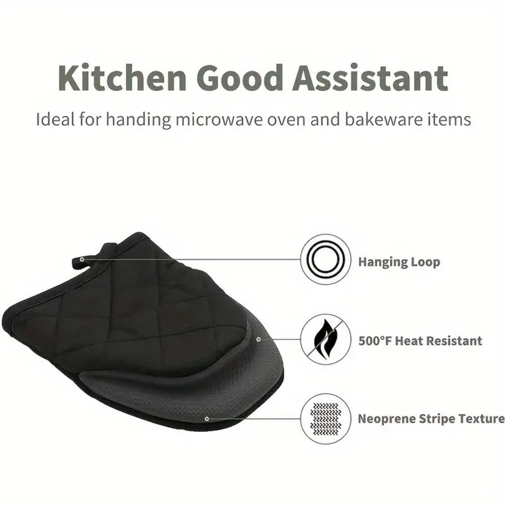 Rękawice kuchenne 500 ° Rękawi – Oven Mitt Silicone recenzja i cena