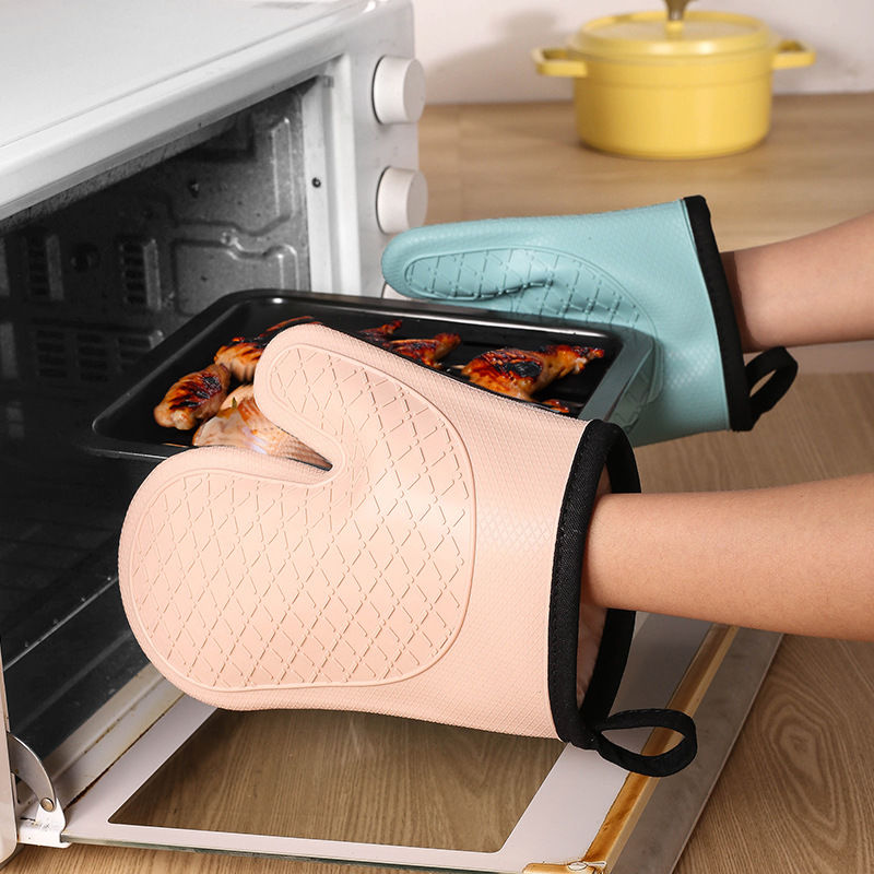 2 szt. rękawic termoizolacyjny – Oven Mitt Silicone recenzja i cena